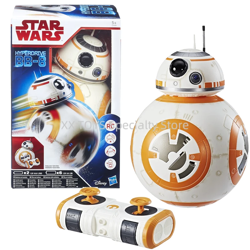 

Star Wars The Last Jedi Hyperdrive BB-8 Intelligent Remote Controlled Robot Electronic Toys Model Children's Birthday Gifts