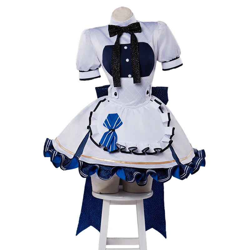 Nuevo disfraz de Cosplay Akiyama Mizuki para Halloween, Navidad, fiesta de juegos de rol, juego de exposición de cómic PJSK cos, Chef de pastelería femenina