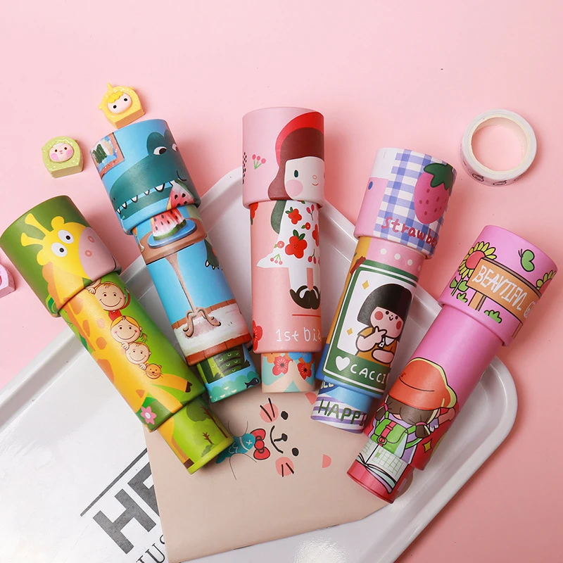 Hochwertiges, farbenfrohes, skalierbares Kaleidoskop, lustiges pädagogisches Geschenk für Kinder