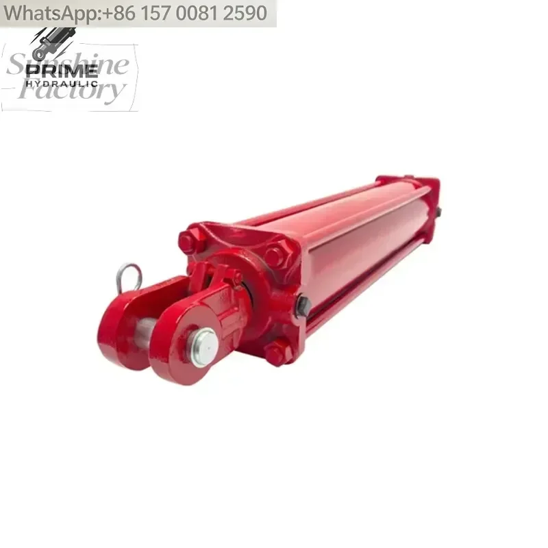 Welded Body Tractor Hydraulic Cylinder for Rake Angle Control with 2 Inch Rod Size