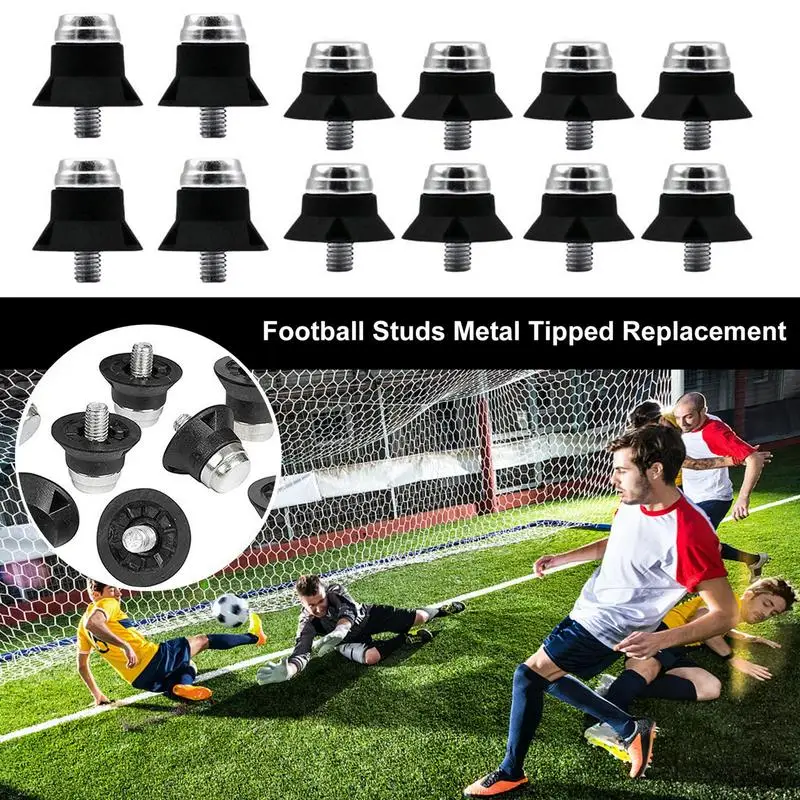 Football Shoe Spikes M5 Shoe Spikes Anti Slip Soccer Equipment Accessories Stable Soccer Boot Cleats For Soccer Enthusiasts