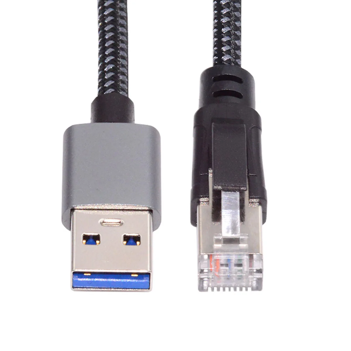 

Ethernet-кабель с портом USB 1000 типа A, Тип C к RJ45, шнур с прямым подключением, Мбит/с, совместим с гигабитной локальной сетью