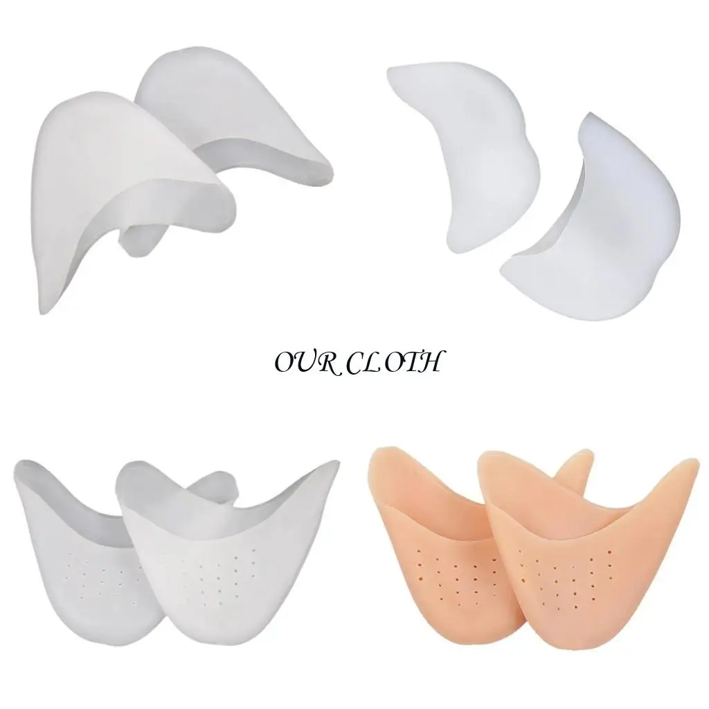 

Soft Silicone Gel Ballet Dance Shoe Front Toe Protectors Ballet Pointe Toe Pad Y1AC