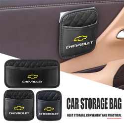 Car Seat Back Organizer Door Storage Hanging Bag Auto Accessories For Chevrolet Cruze Captiva Trax Malibu Tahoe Equinox Impala