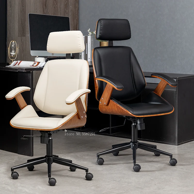 

Office Chairs Modern Home Furniture Lift Swivel Backrest Chair Leisure Comfortable Computer Boss Armchair Ergonomic silla