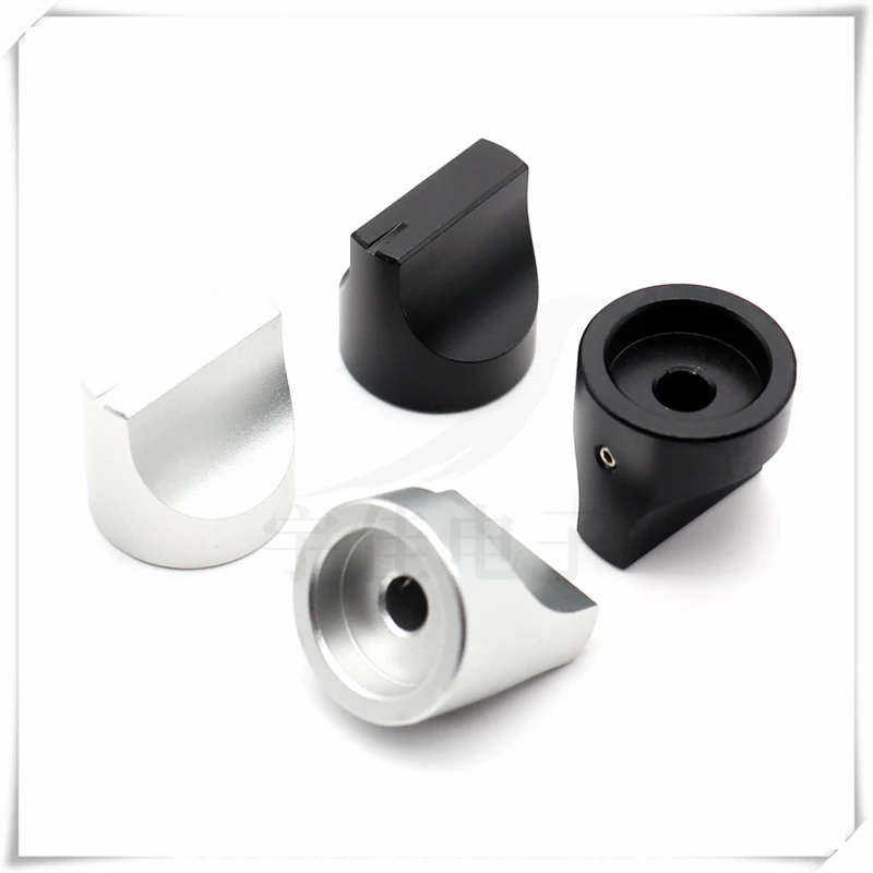 1PCS All Aluminum Alloy Knob Cap CD audio-visual Amplifier Audio Power Amplifier Potentiometer Volume Duckbill Knob Cap 25MM