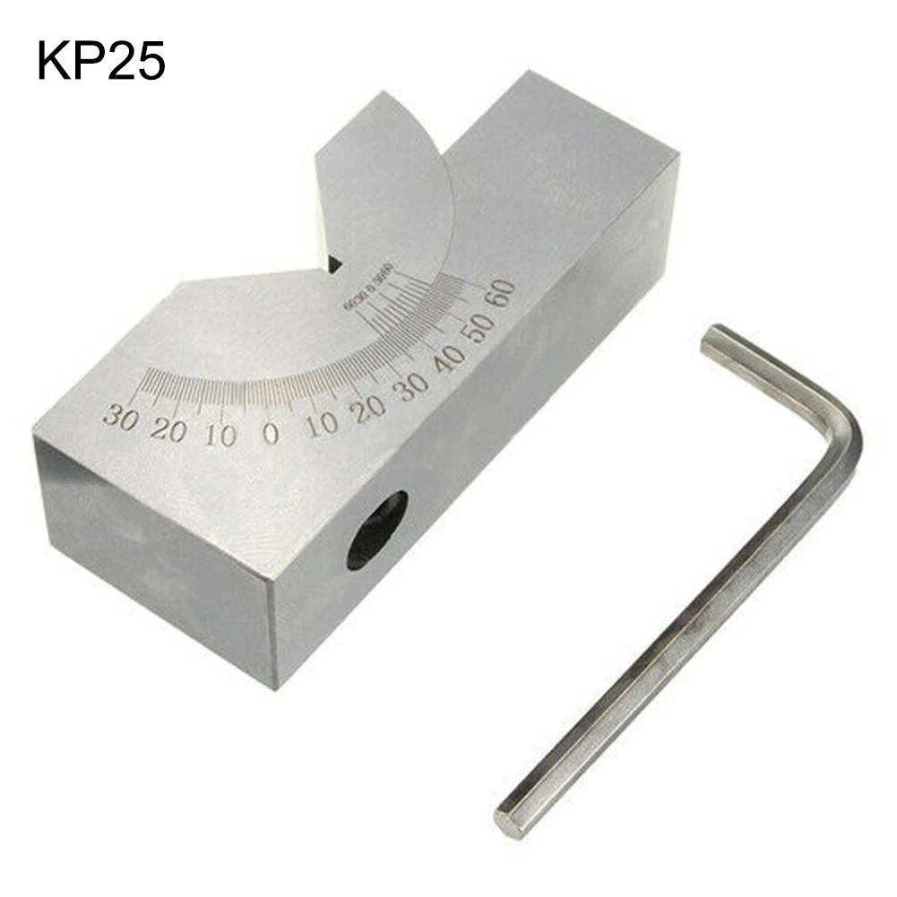 

1pc Adjustable Angle Block Precision V Block Milling Setup 60 Degree Angle Gauge For Milling Machine Planer Tool Accessories