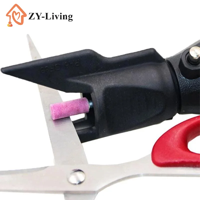 Electric Grinder Chamfer Adapter Tool Kit Corundum Grinding Head Sharpener Accessory For Metal Polishing Deburring