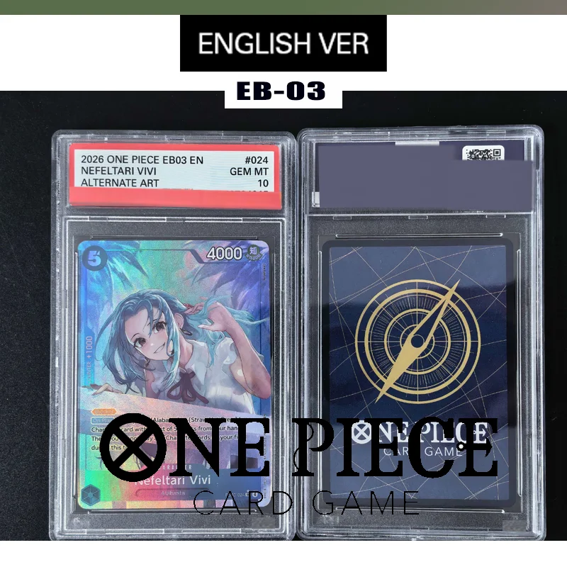 

Diy English Rating Card 2026 One Piece Eb03-Extra Booster Heroines Edition- #024 Nefeltari Vivi Alternate Art Collection Card