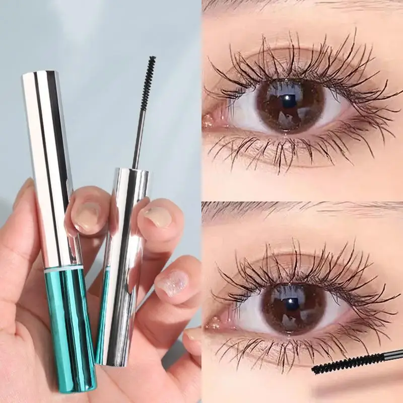 Mascara impermeabile Ultra Fine a prova di sbavature maschere voluminose resistenti ai fiocchi per le donne Mascara per la crescita delle ciglia fai guardare le ciglia