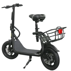 12 Inch Cheap Foldable Two Wheel Electric  E  with Seat