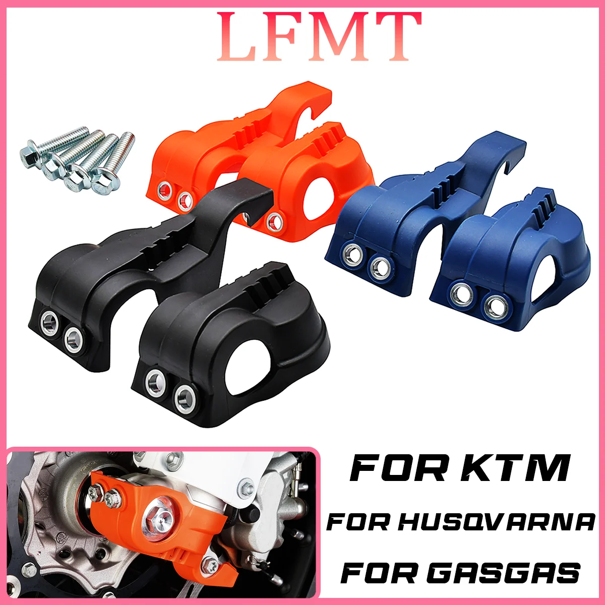 

Motorcycle Fork Bottom Shoe Guard Cover Protector For KTM XC XCF XCW SX SXF EXC EXCF TPI Six Days 150 250 300 350 450 2016-2024