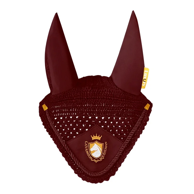 Suministros ecuestres transfronterizos, venta al por mayor, circunferencia de caballo, orejeras repelentes de mosquitos para modelo de caballos 8216068