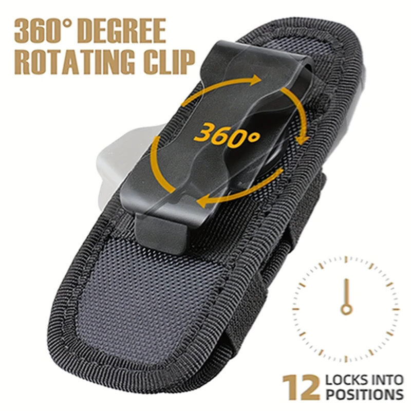 قابل للتعديل والدورية في الهواء الطلق مصباح يدوي حالة متعددة الوظائف مصباح يدوي حقيبة الخصر شنقا مصباح يدوي في الهواء الطلق حقيبة للحمل #2