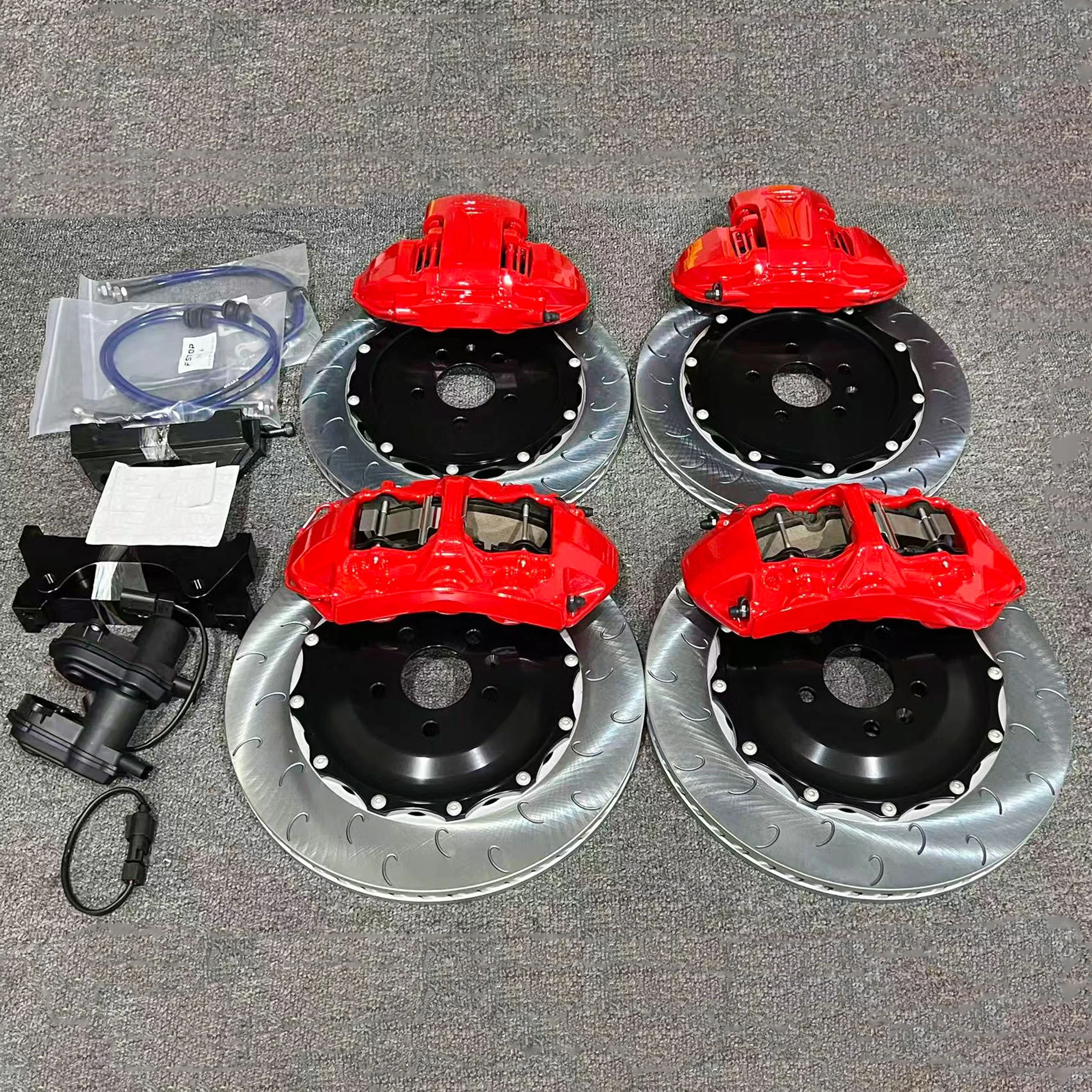 In Stock Ventilated 2 Piece Brake Disc Parting BBK Big Brake Kit Accessories for  Explorer St 2020