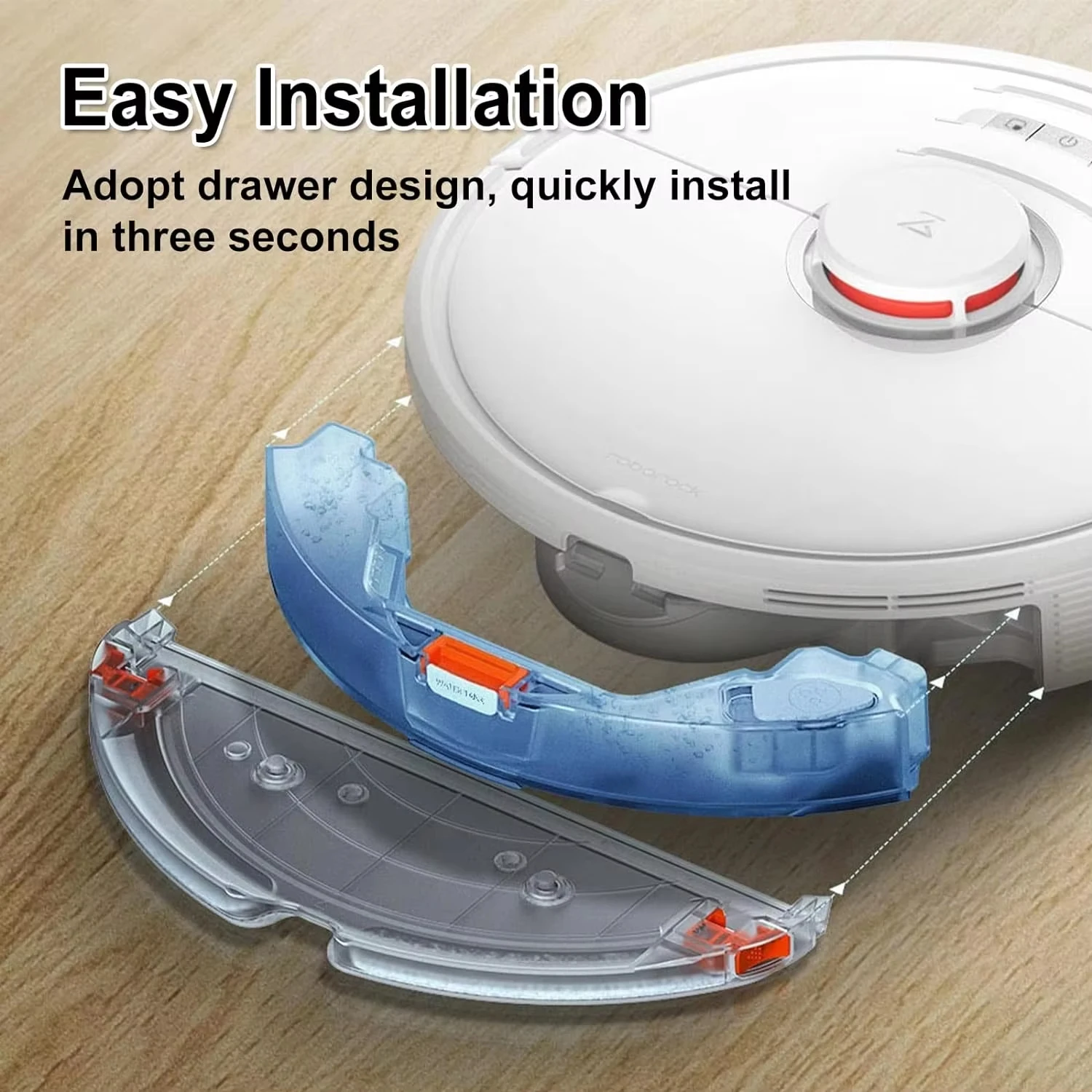 

Roborock S5 MAX S50 MAX S55MAX S6 MAXV T7 Pro Tray Mops Water Tank Spare Parts Vacuum Cleaner Accessories