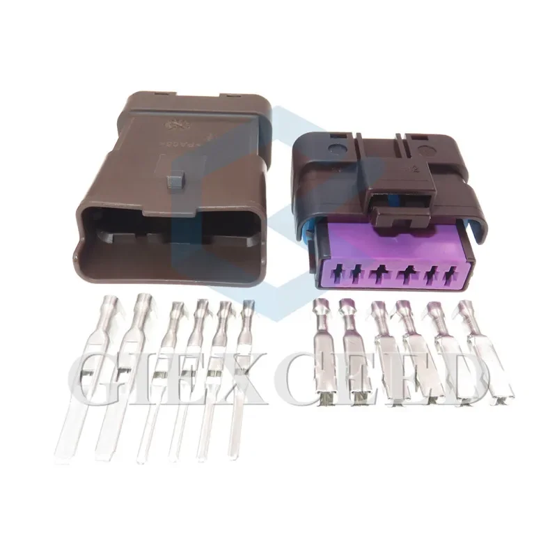 

1 Set 6 Pin 1.5 2.8 Series Automotive Gasoline Fuel Pump Cable Socket AC Assembly Wiring Harness Composite Connector