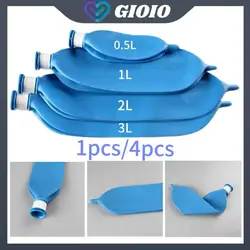 1pcs/4pcs Anesthesia Ventilator Latex Airbag Breathing Bag Reservoir Bag Anesthesia Machine Respirator Air Sac 0.5L 1L 2L 3L