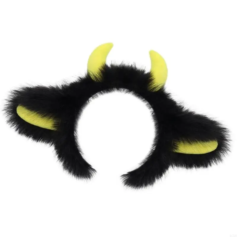 Festival Accessorio per capelli corno con animale Accessorio ergonomico Costume Decorazione della festa H7EF