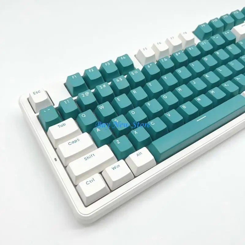 20CE أبيض أخضر اللقطات الرئيسية كبس كبس كامنات keycap اثنين من الألوان ل 61 68 96 980