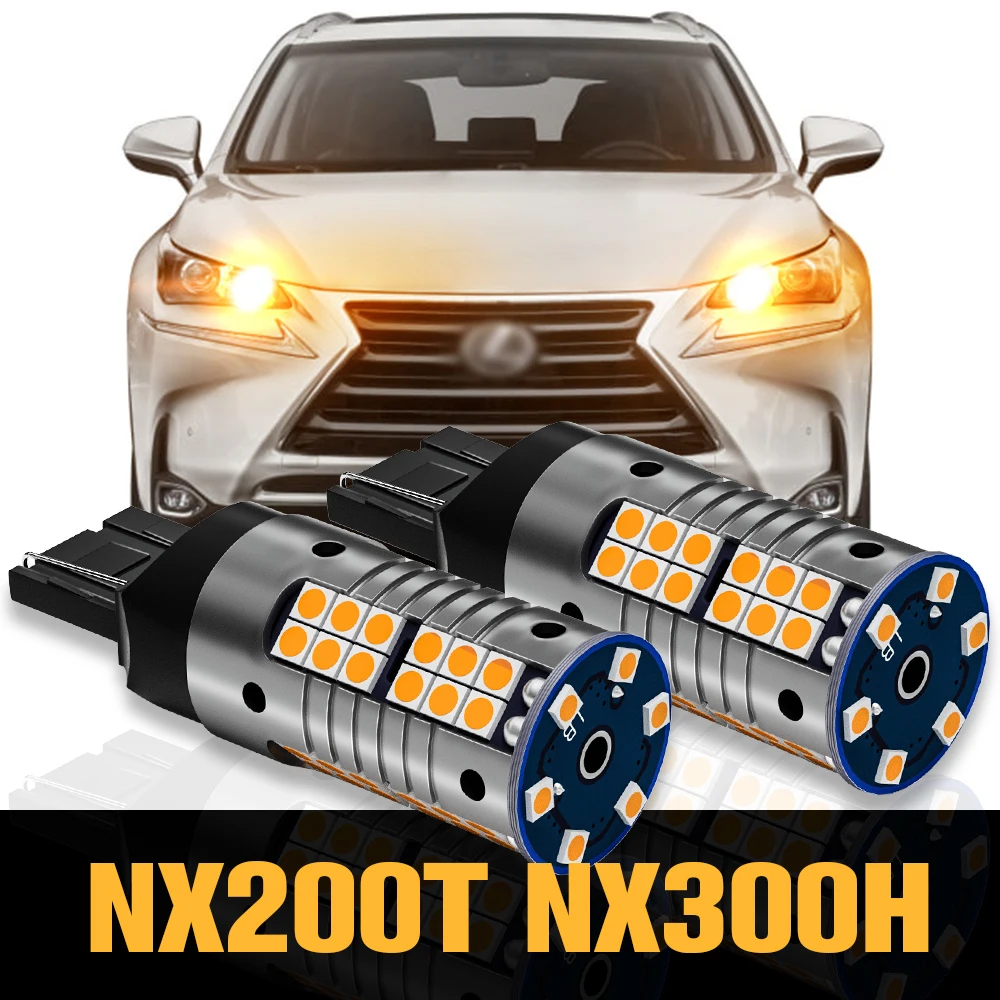 

2pcs Canbus LED Turn Signal Light Lamp Accessories For Lexus NX200T NX300H 2015 2016 2017