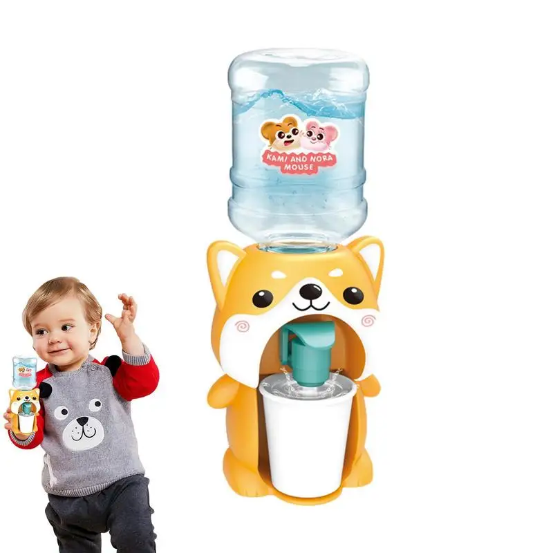 Kids Water Dispenser Detachable Mini Cartoon Desktop Water Cooler Desktop Water Dispenser For Dorm Home Kitchen Party Birthday