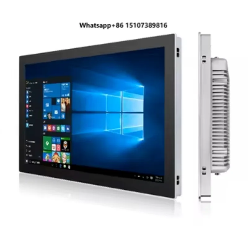 15.6 Inch Industrial Panel PC Waterpoof Embedded Wall Mount Touch Screen Display I5 I7 21.5 Vesa Industrial Computer PC