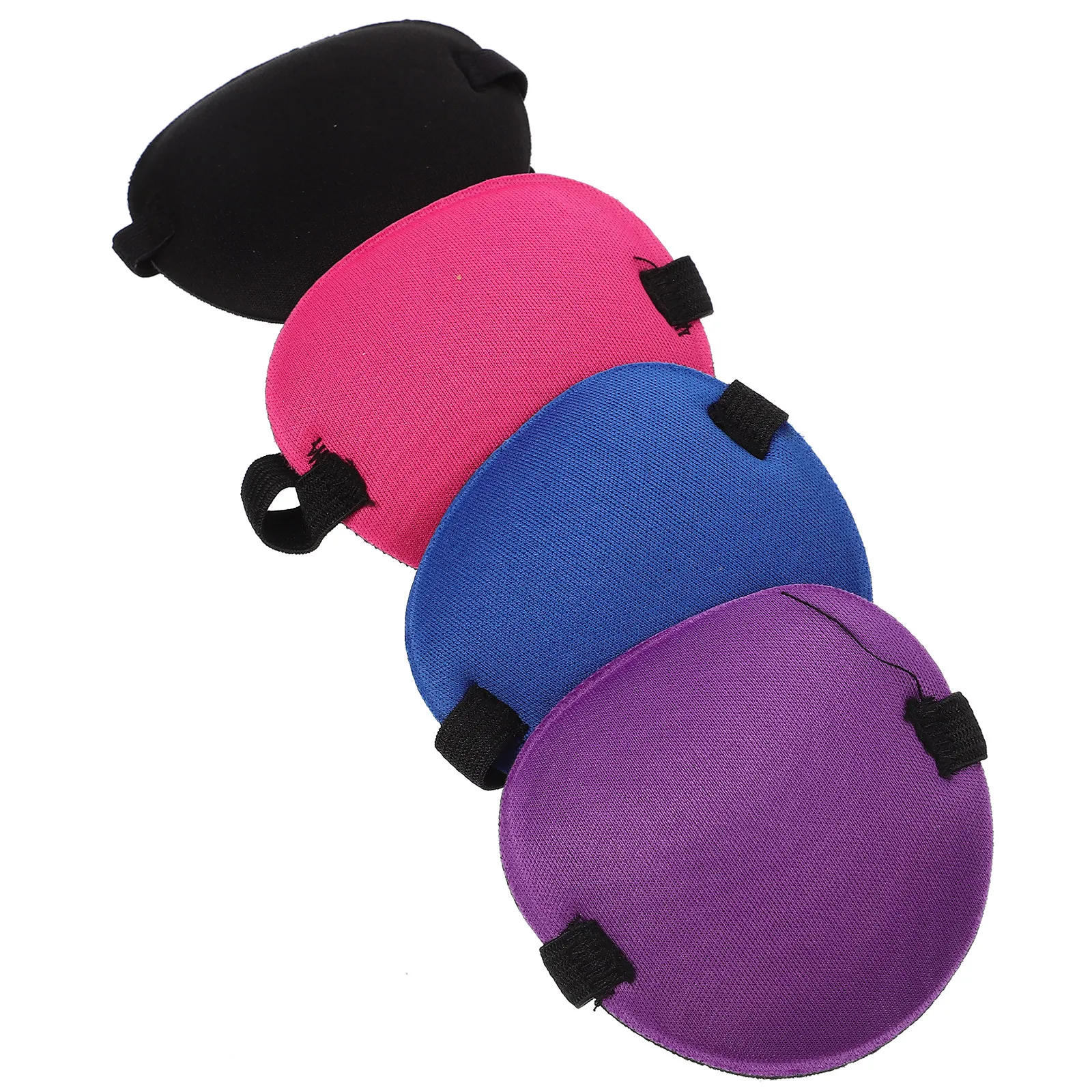 

4pcs Washable Adjustable For Eye Care Shield Strabismus Blinder Cosplay Use Black Blue Rosy Purple