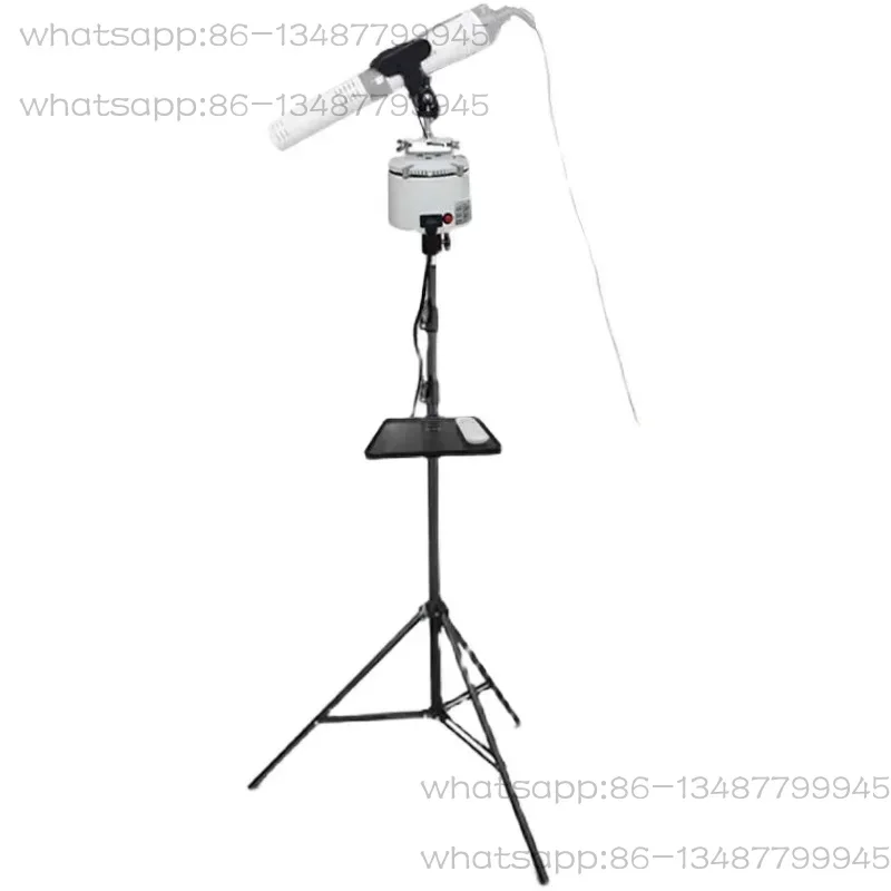 Terahertz health device, fully automatic rotating thermal therapy device, small god blowing electric bracket tripod