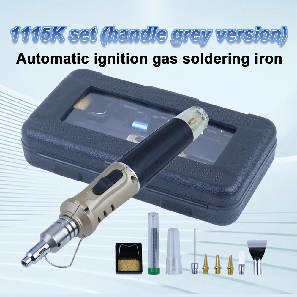 Soldering Iron Tip Automatic Ignition 10 In 1 Cordless Gas Soldering Iron Cordless Torch Kit Ignition Butane Tool