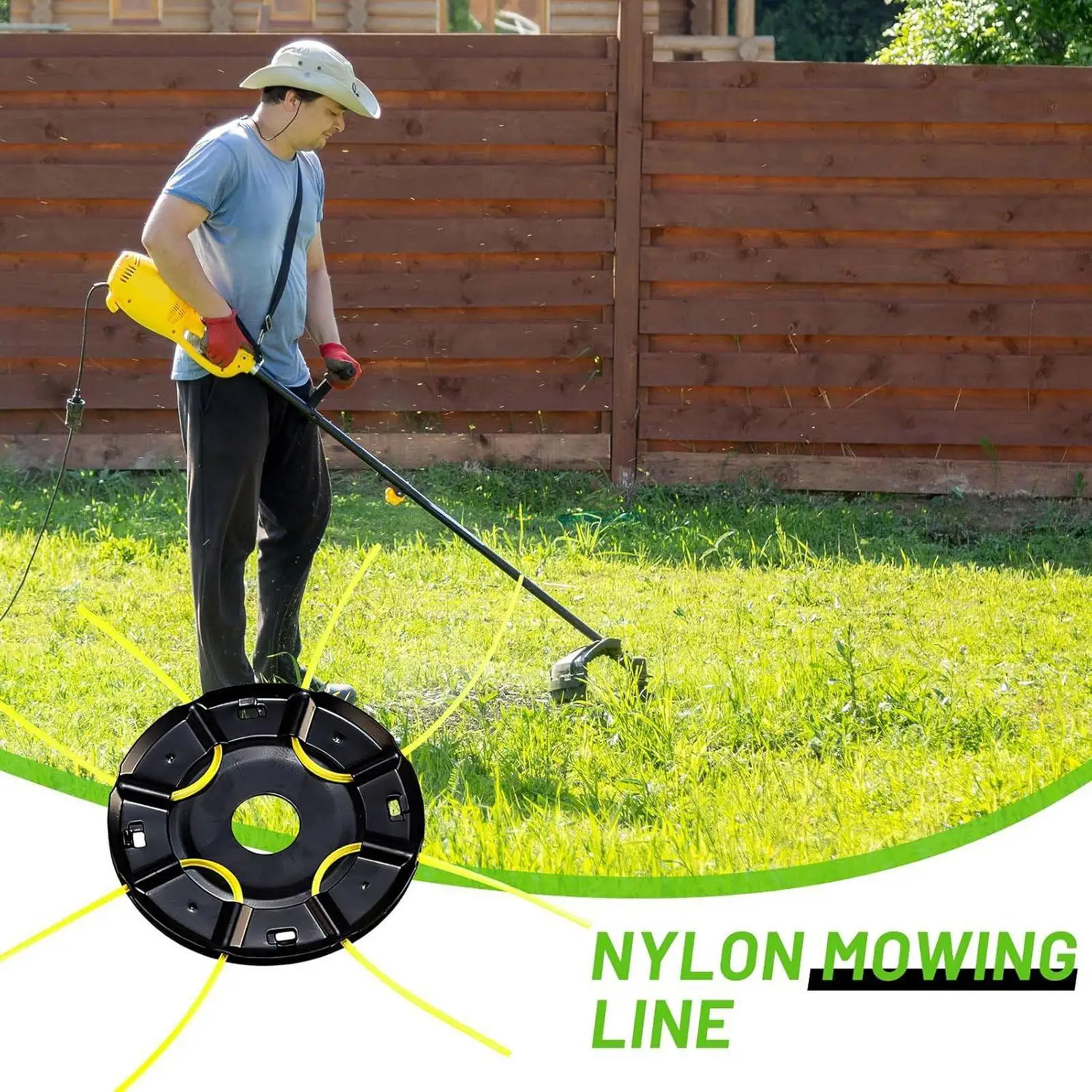 

String Trimmer Head Trimmer Head Replacement Cutter Adapter Accessories For Outdoor Lawn Garden Edger Mower Mowing Machine