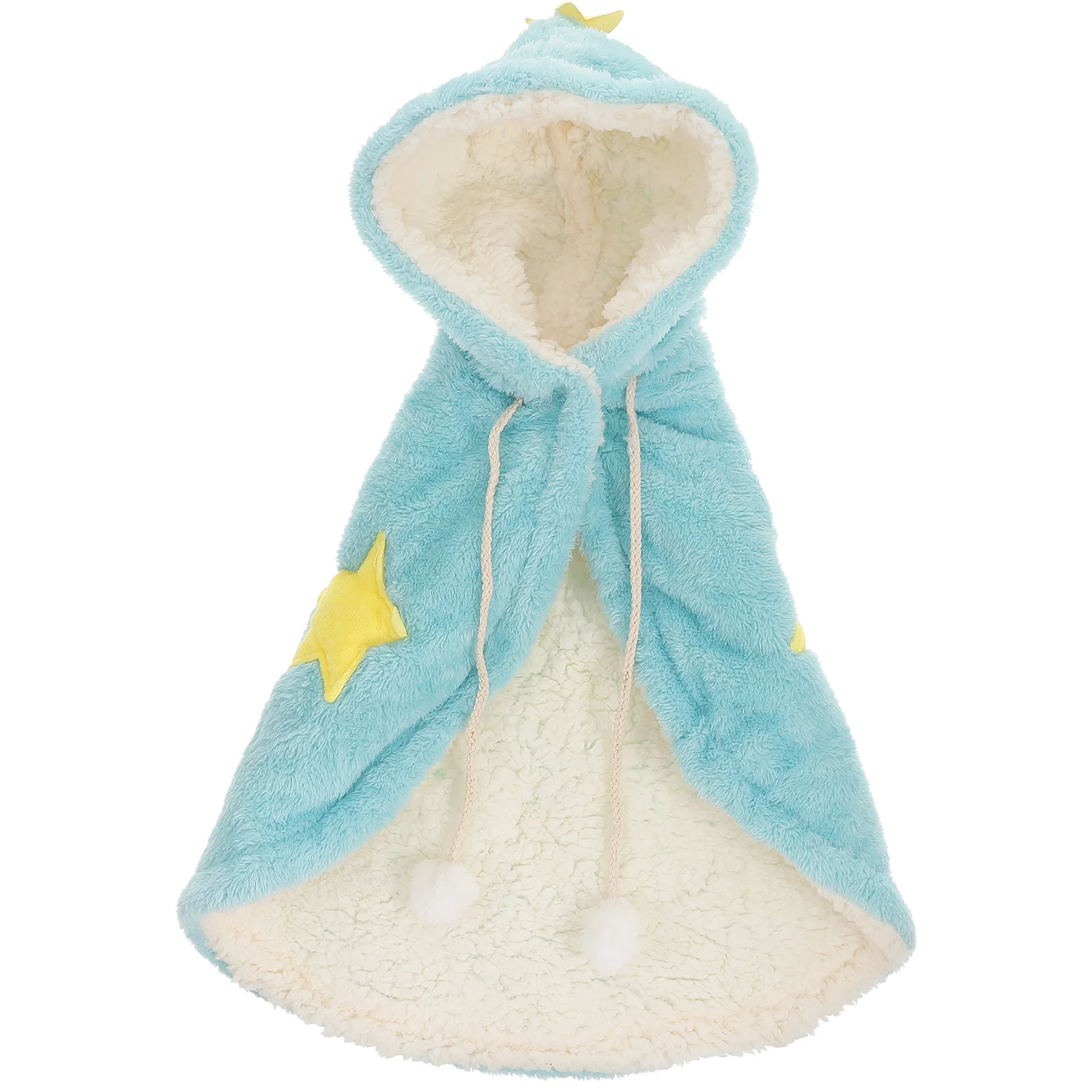 

Winter Dog Coats Warm Wintercoat Sherpa Jacket Cozy Cape for Pets Cold Weather Stylish Durable Christmas Activities Pet Cloak