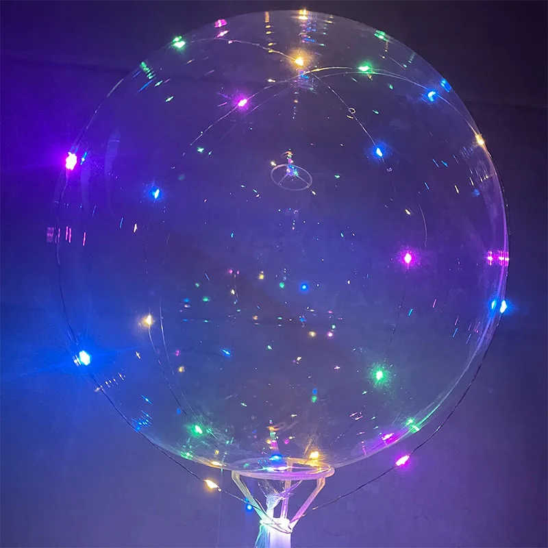 18 20 36 Inch Bobo Balloons Bubble Balloons Large Transparent Bubble Balloon for Christmas Wedding Birthday Party Decoration