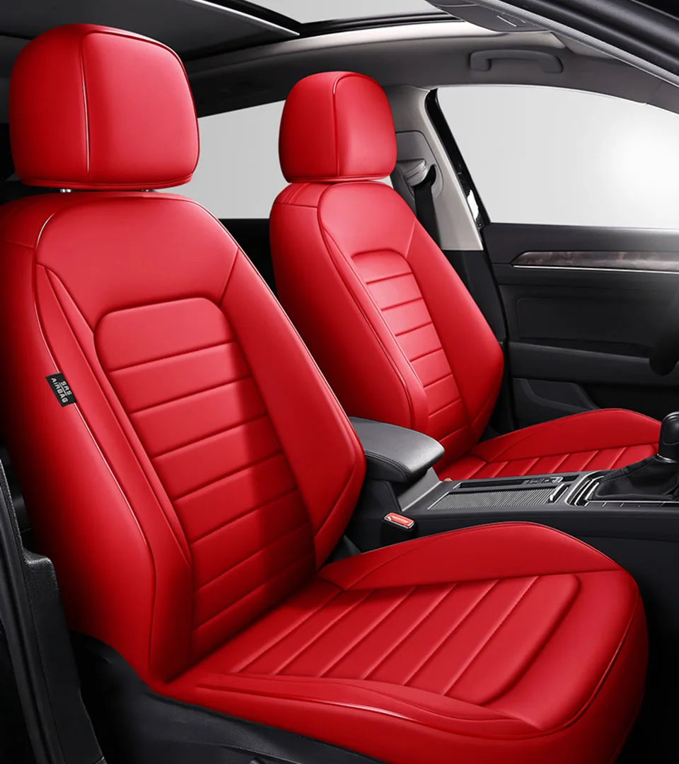 Autositzbezüge für VW Passat B8 2017 2018 2019 Leder Auto Luxus Komplettset Innenausstattung Autoteile Zubehör – Detail 8