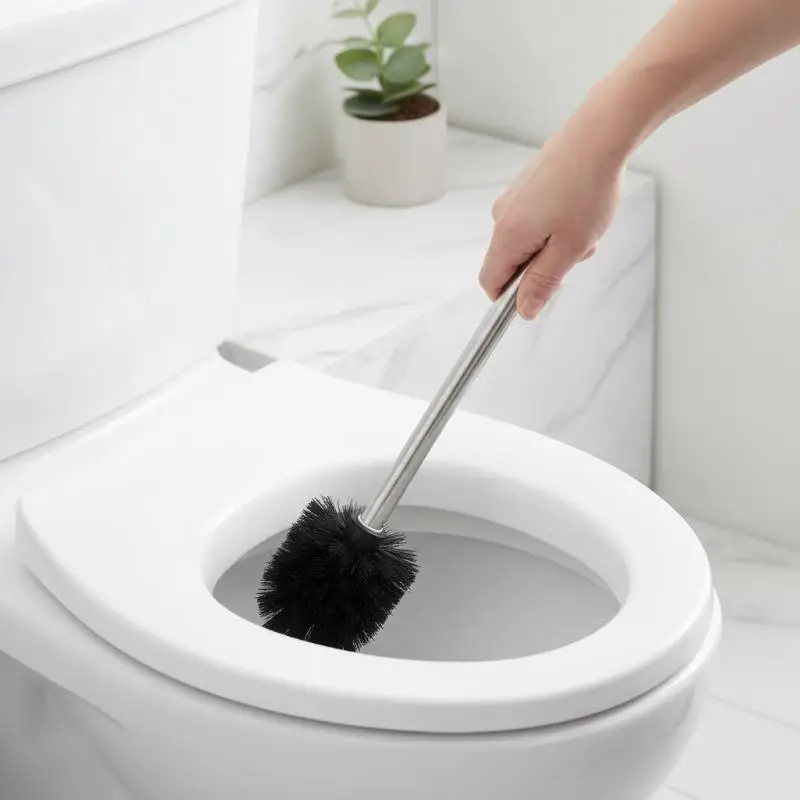 Eco-Friendly Toilet Brush Replacement Head 1Pcs Long Lasting Durable for Home Bathroom Toilet Cleaning