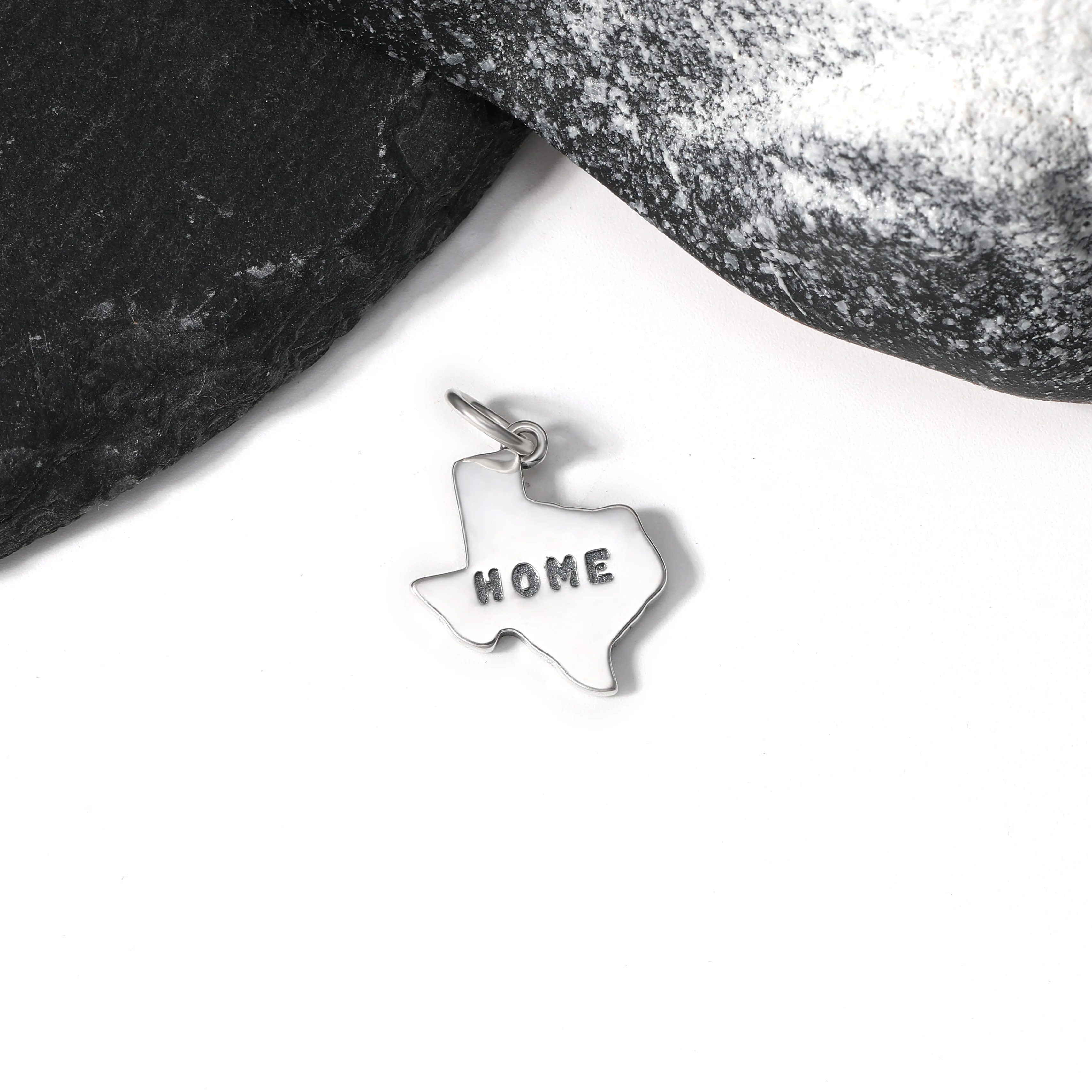

DJ148 genuine 925 sterling silver fashionable classic Texas is my home charm pendant silver jewelry