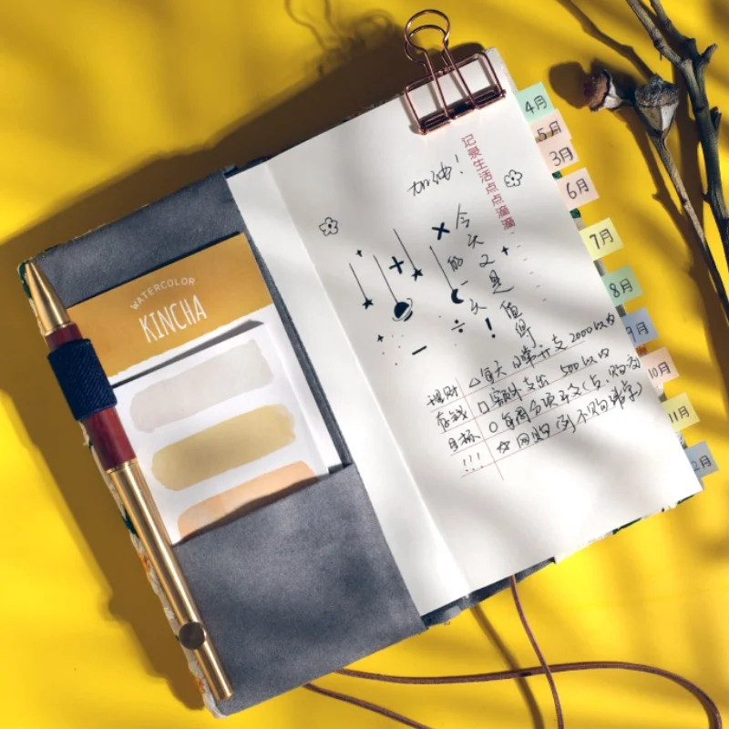 Horizon Handmade 03 Notebook, Portable Business Office, School Student Writing, Smooth Diary, Notepad, Journal