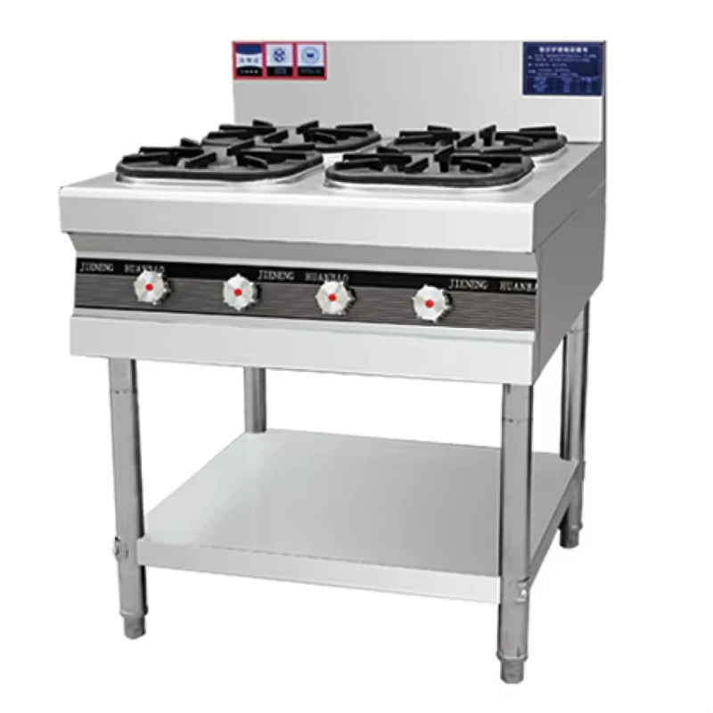 

Efficient commercial industrial kitchen cooking stainless steel 6 burner freestanding gas stove