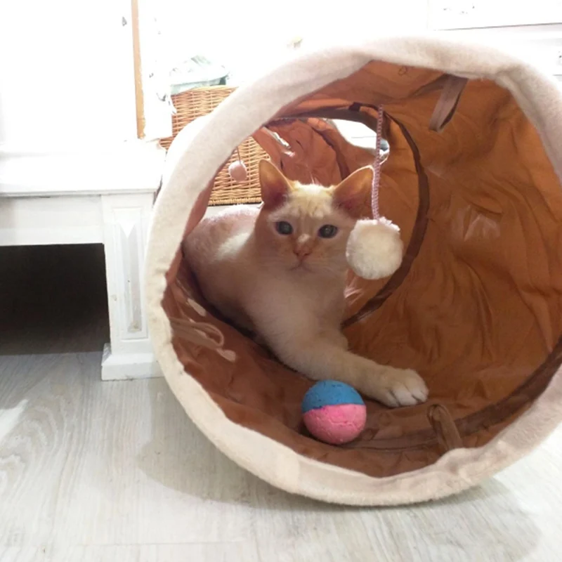 

Складная игрушка для домашних животных, туннель для упражнений, игрушка для домашних животных, туннель для игр