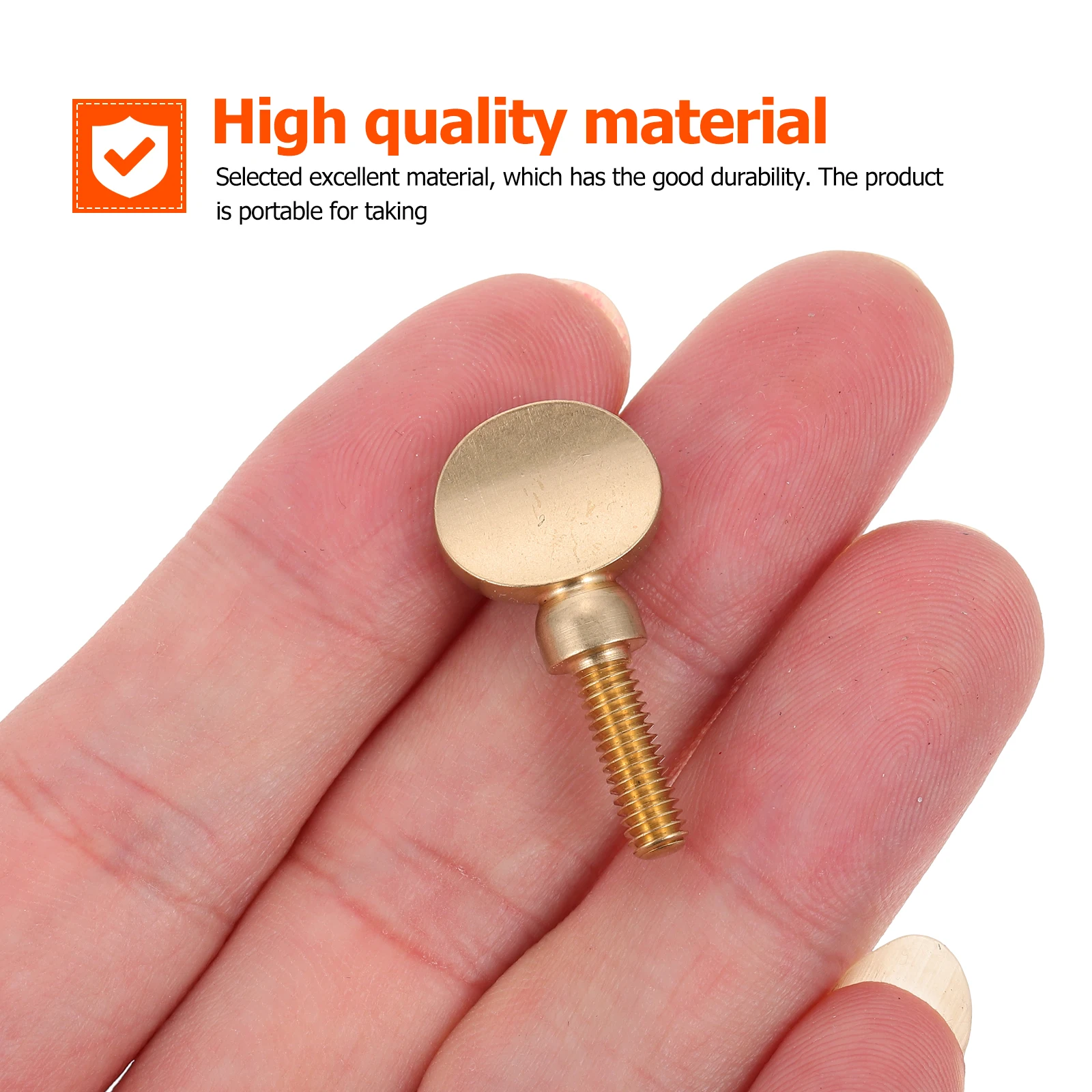 

5 Pcs Saxophone Accessories Replacement Accessory Metal Neck Screw Part Useful Golden Creative Retriever