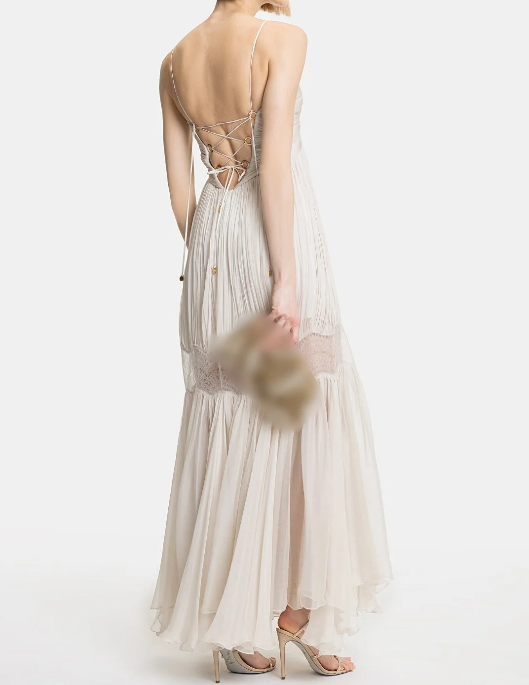 Customized Classic Exquisite Chiffon Pleat A-line Off-the-shoulder Midi Dresses Bespoke Occasion Formal