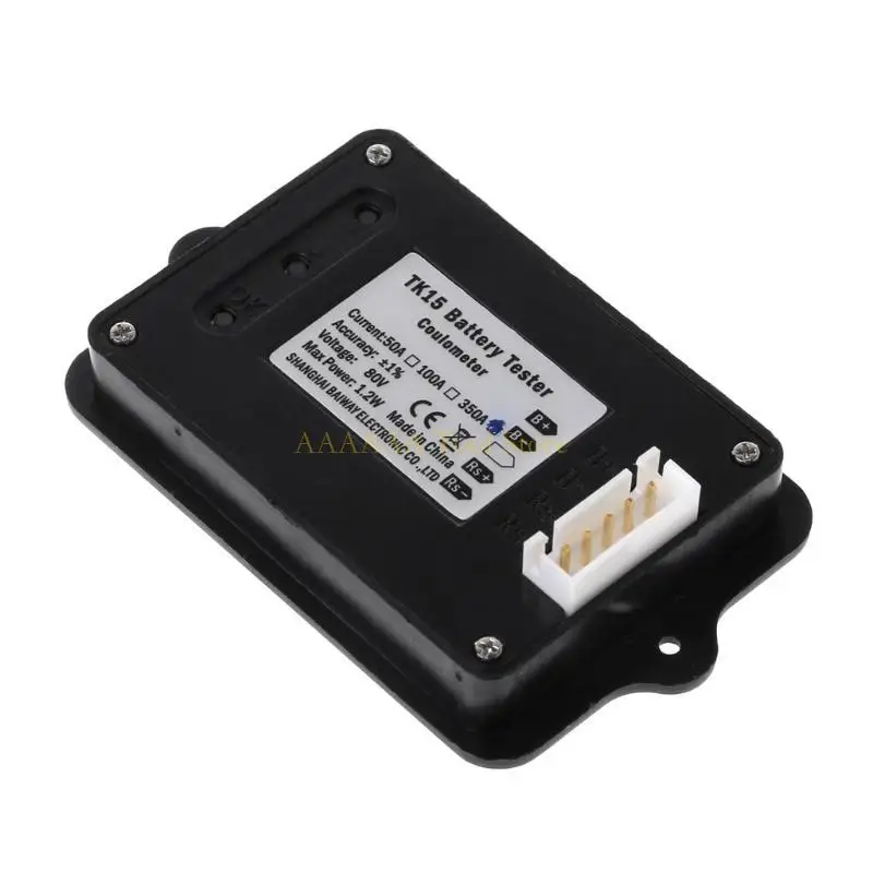 

A2BE Battery Tester for LiFePO Coulomb Counter LCD Coulometer 80V 350A