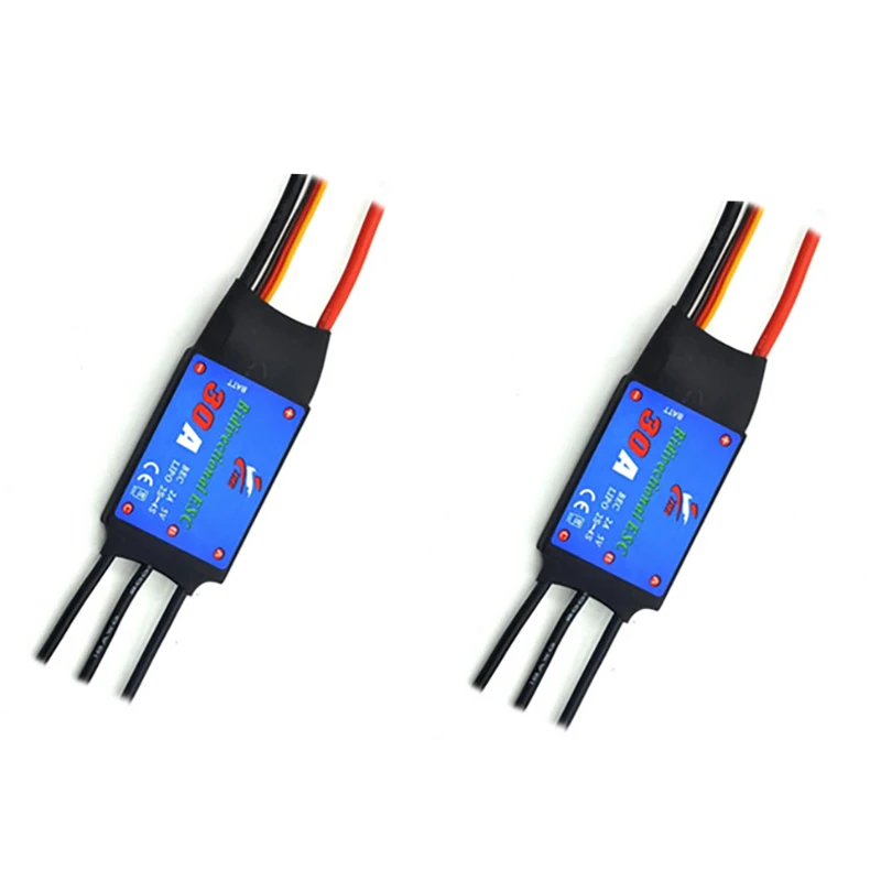 ZMR Two Way Brushless ESC com função de freio, propulsores subaquáticos, UBEC para carros de RC, barcos, barcos, 80A, 60A, 50A, 40A, 30A, 20A