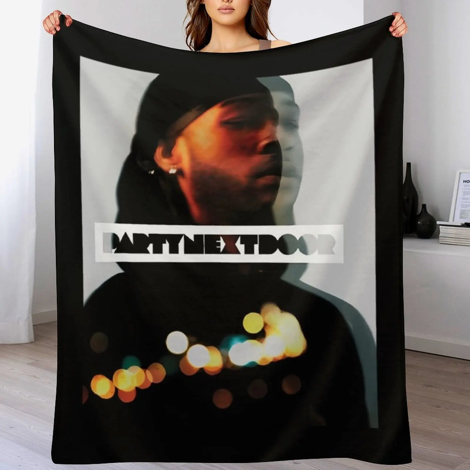 

Partynextdoor Album Cover Throw Blanket