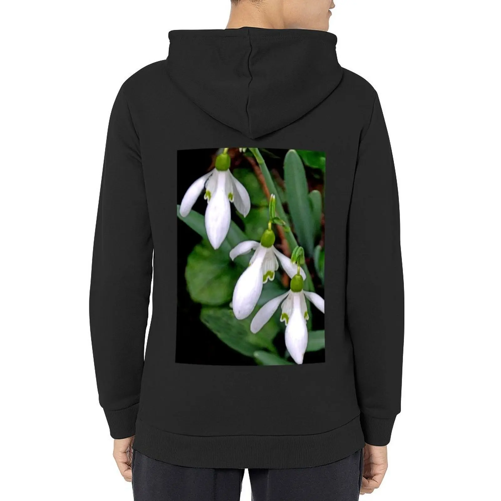 

Pretty Snowdrop Trio............ Hoodie hooded shirt men's sweat-shirt set winter clothes men wear hoodies for men