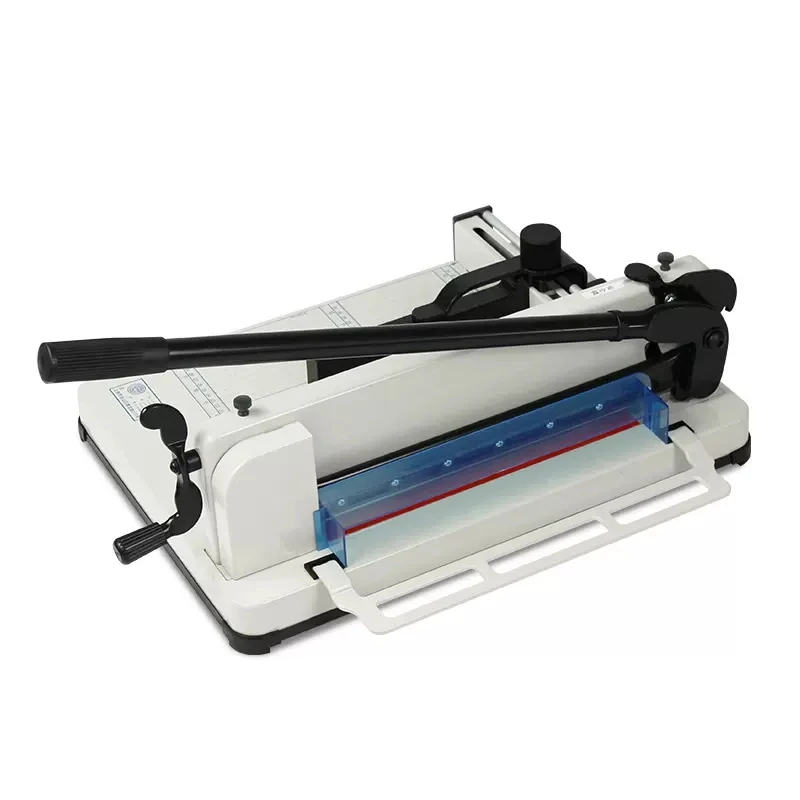 Heavy duty paper cutter pape  858A4 thick layer manual bidding