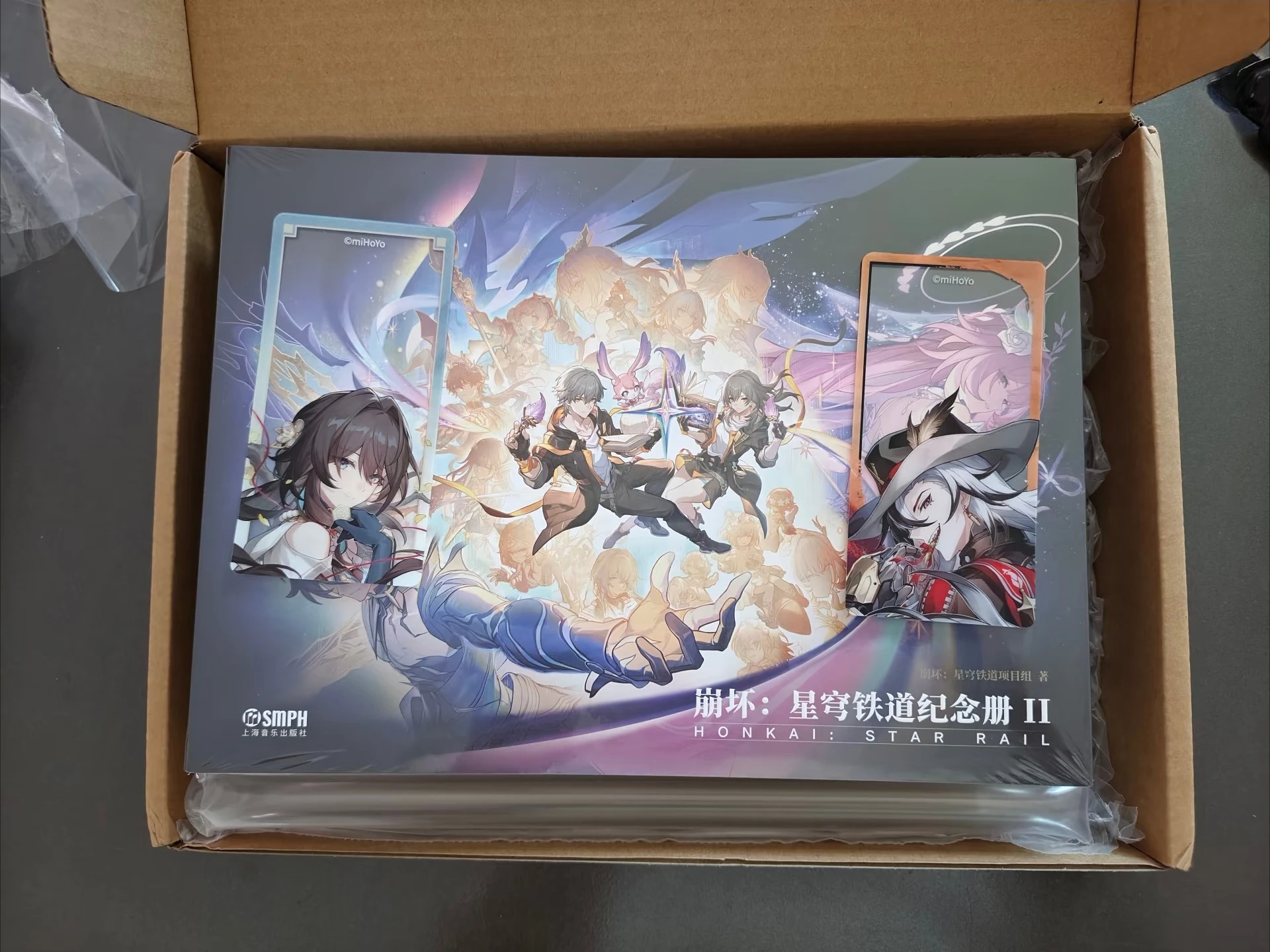 Official Honkai：Star Rail 3rd Anniversary Castorice Phainon Aventurine Jing Yuan Kafka 2026 Transparent Card Commemorative Album