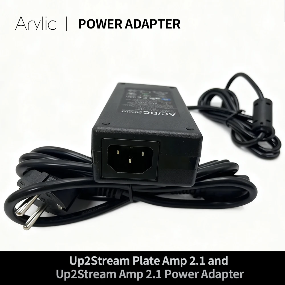 Arylic Up2Stream Plate Amp 2.1 Power Adapter Essential Accessory for Up2Stream Amp 2.1 Audio Equipment