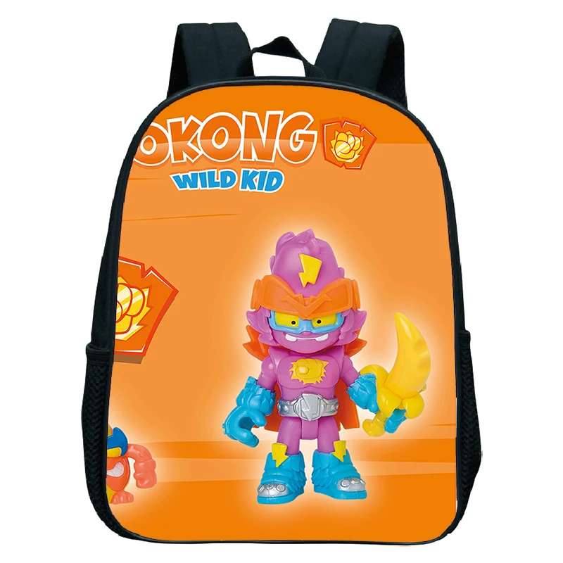 SuperThing Wild Kid Backpack Boys Girls Kindergarten Bag Children School Bags Superzings Toddler School Backpack Cartoon Bookbag