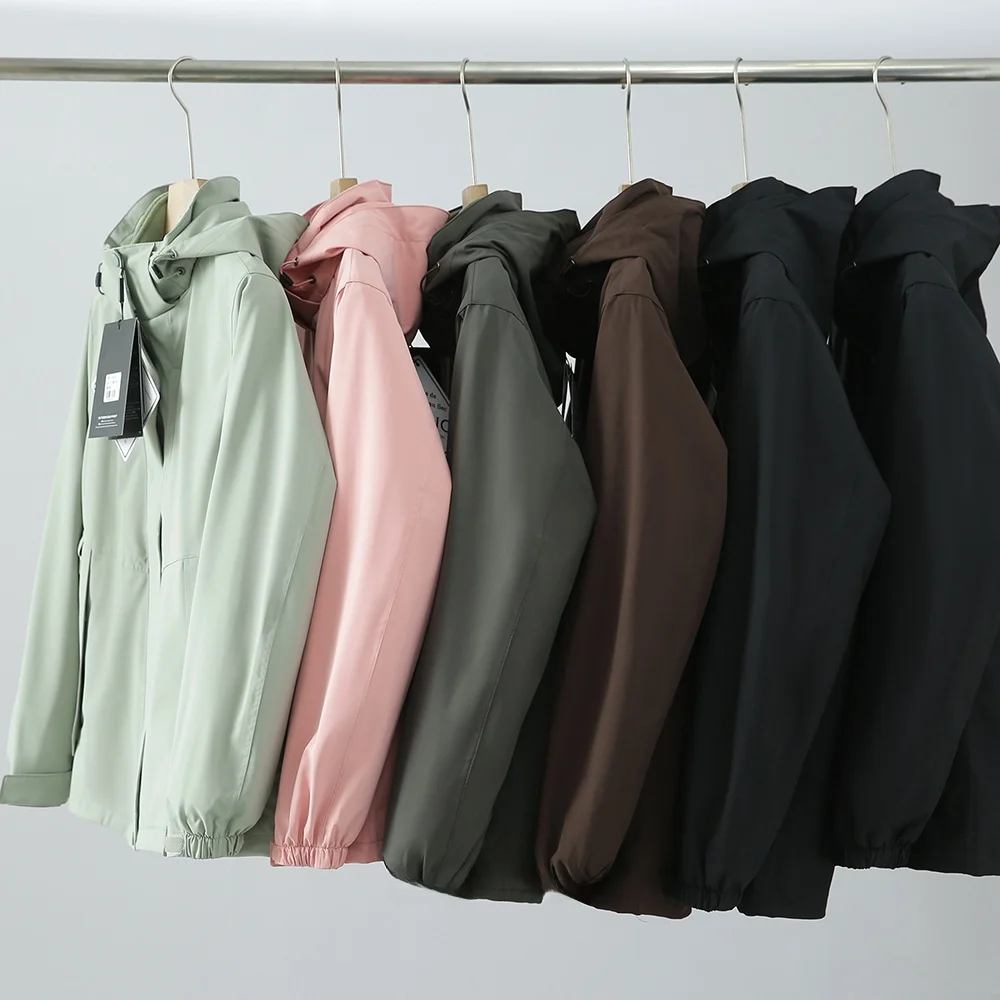 

Outdoor Mountain Series High-End Tee-In-One Jaet Fce Lined Hooded Waterproof Men's Faion Urban Sle Winter Coat